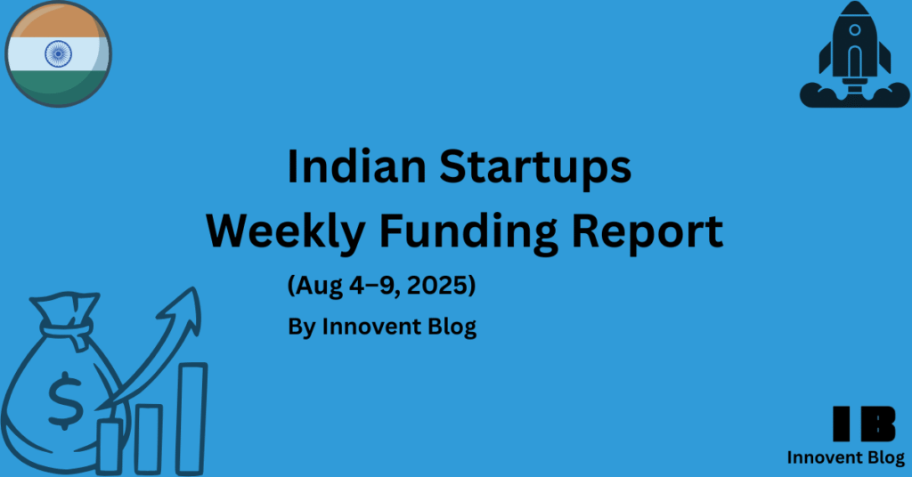 Indian Startup Funding Report (Aug 4–9, 2025): $205.31M Raised